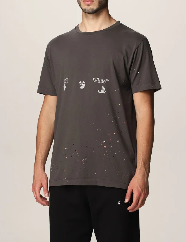 Off-White Vintage Paint S/S T-shirt (Black)