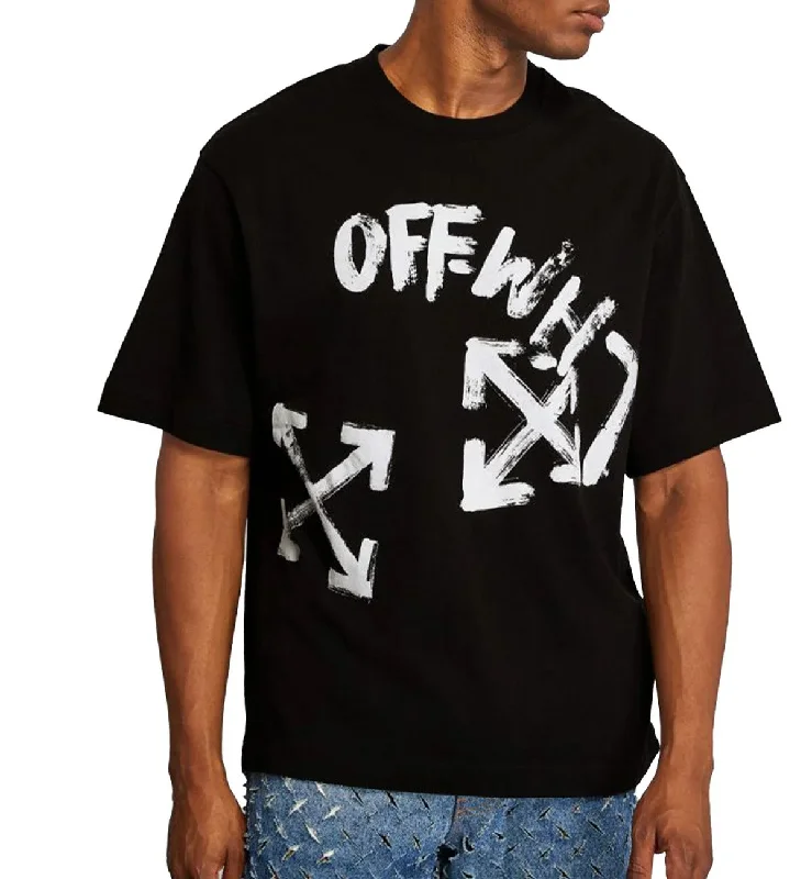 Off-White Paint Script Oversized Tee SS23 (Black) Off-White Paint Script Oversized Tee SS23 (Black)