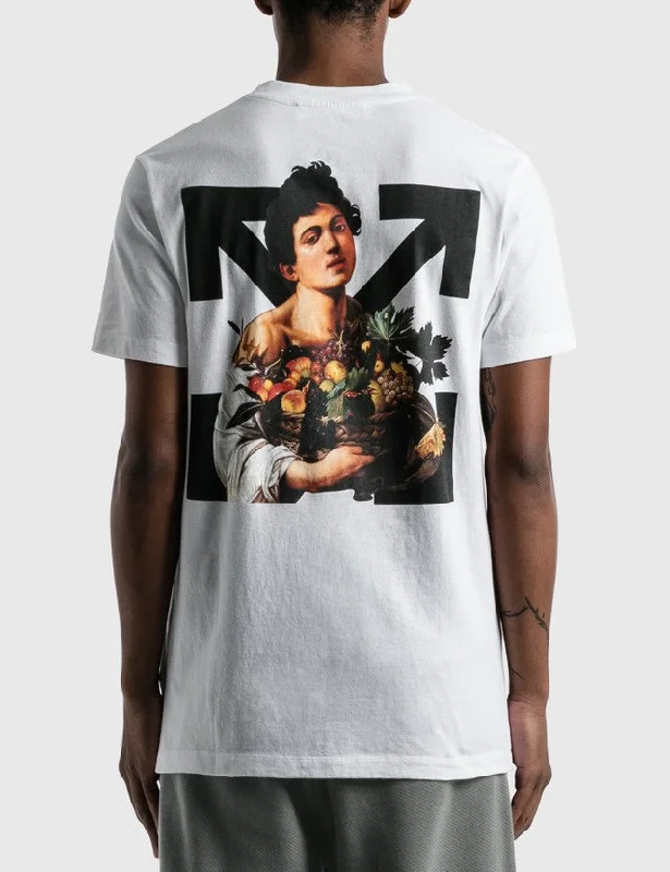 Off-White Caravaggio Boy T-shirt ( White ) Off-White Caravaggio Boy T-shirt ( White )