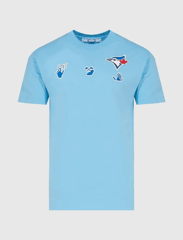 OFF WHITE MLB TORONTO BLUEJAYS SHORT SLEEVE TEE