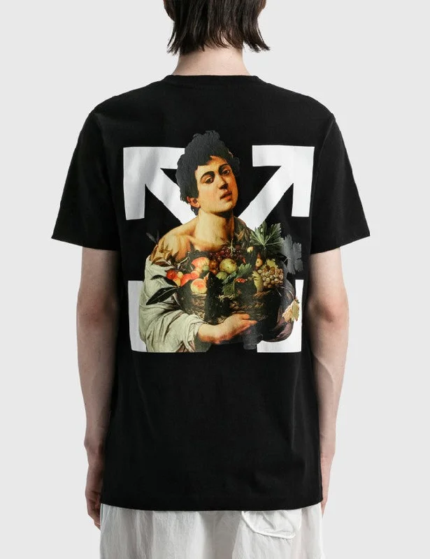 Off-White Caravaggio Boy T-shirt ( Black ) Off-White Caravaggio Boy T-shirt ( Black )