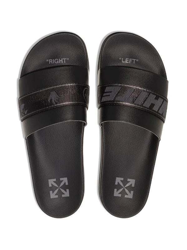 Off-White Industrial Logo Jacquard Slides