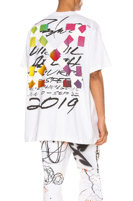 OFF-WHITE x FUTURA ALIEN PRINT TEE