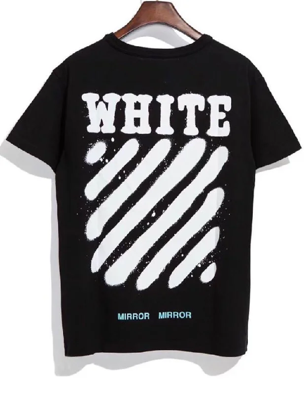 Off White Diagonal Spray Tee Off White Diagonal Spray Tee